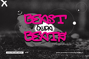 Powpuff Grafitti Tagging Typeface, a Handwritten Font by Sundaylab (Thumbnail 5 of 6)