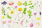 Watercolor Flowers, an Illustration by TheSeventhDesire (Thumbnail 2 of 6)
