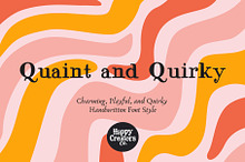 Quaint and Quirky Font
