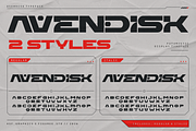Avendisk – Bold Futuristic Font, a Sans Serif Font by figuree studio (Thumbnail 4 of 10)