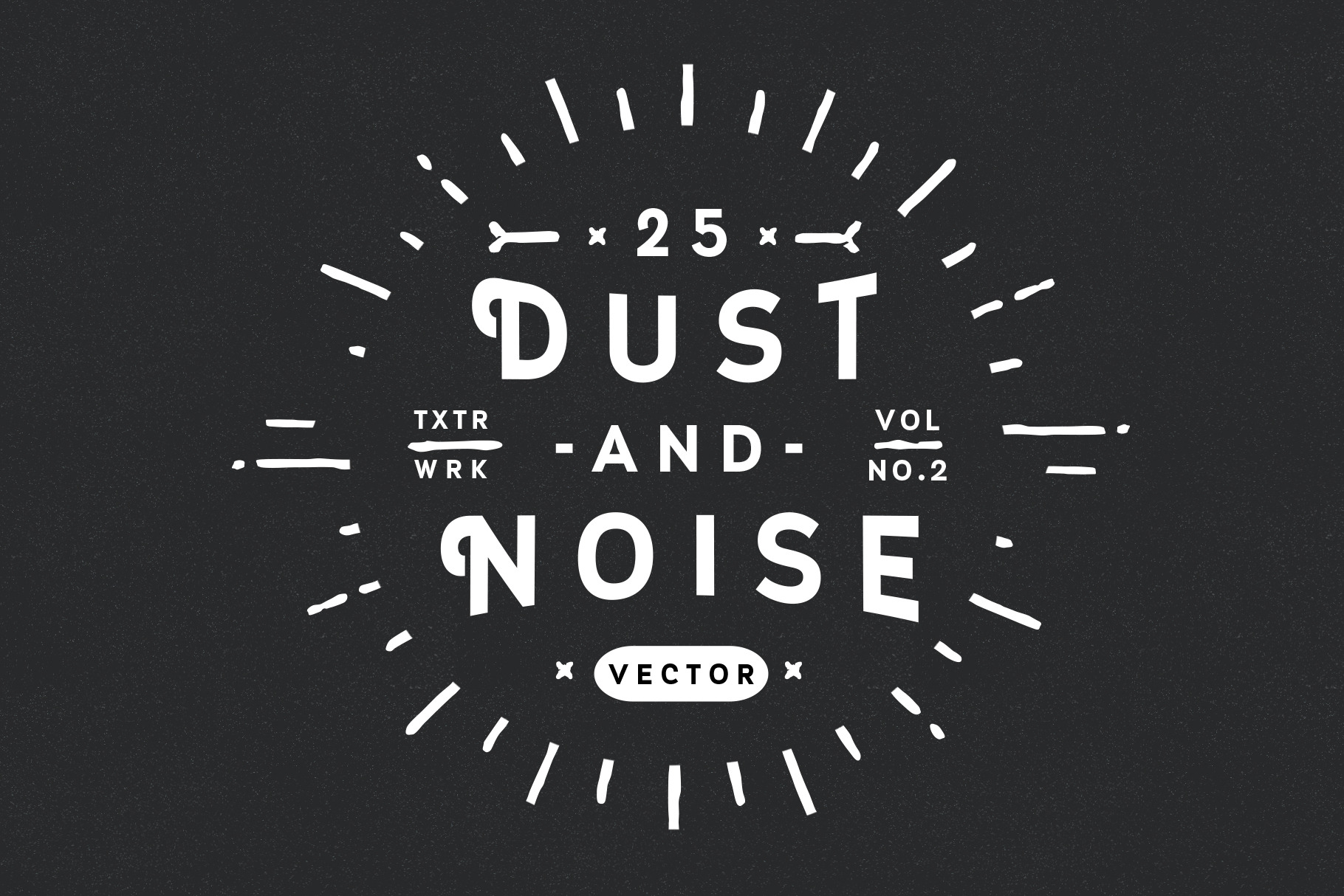 25 Dust and Noise Vector Textures V2, a Texture Graphic by TexturWerk