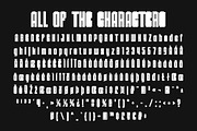 CS Alford Semipixel, a Sans Serif Font by Craft Supply Co. (Thumbnail 8 of 8)