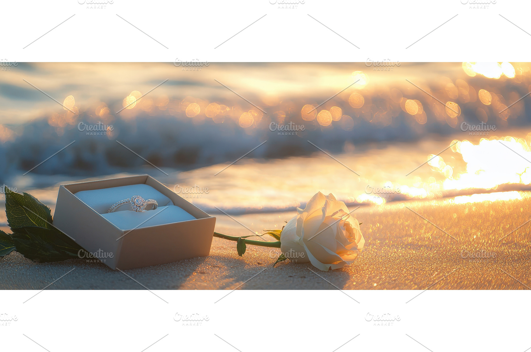 Luxury Proposal on the Beach, a Nature Photo by Rodica Ciorba