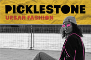 Picklestone, a Sans Serif Font by LetterStock (Thumbnail 6 of 7)