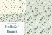Soft Meadow Floral Pattern Pack, a Pattern Graphic by ItsReksita Pattern (Thumbnail 1 of 14)