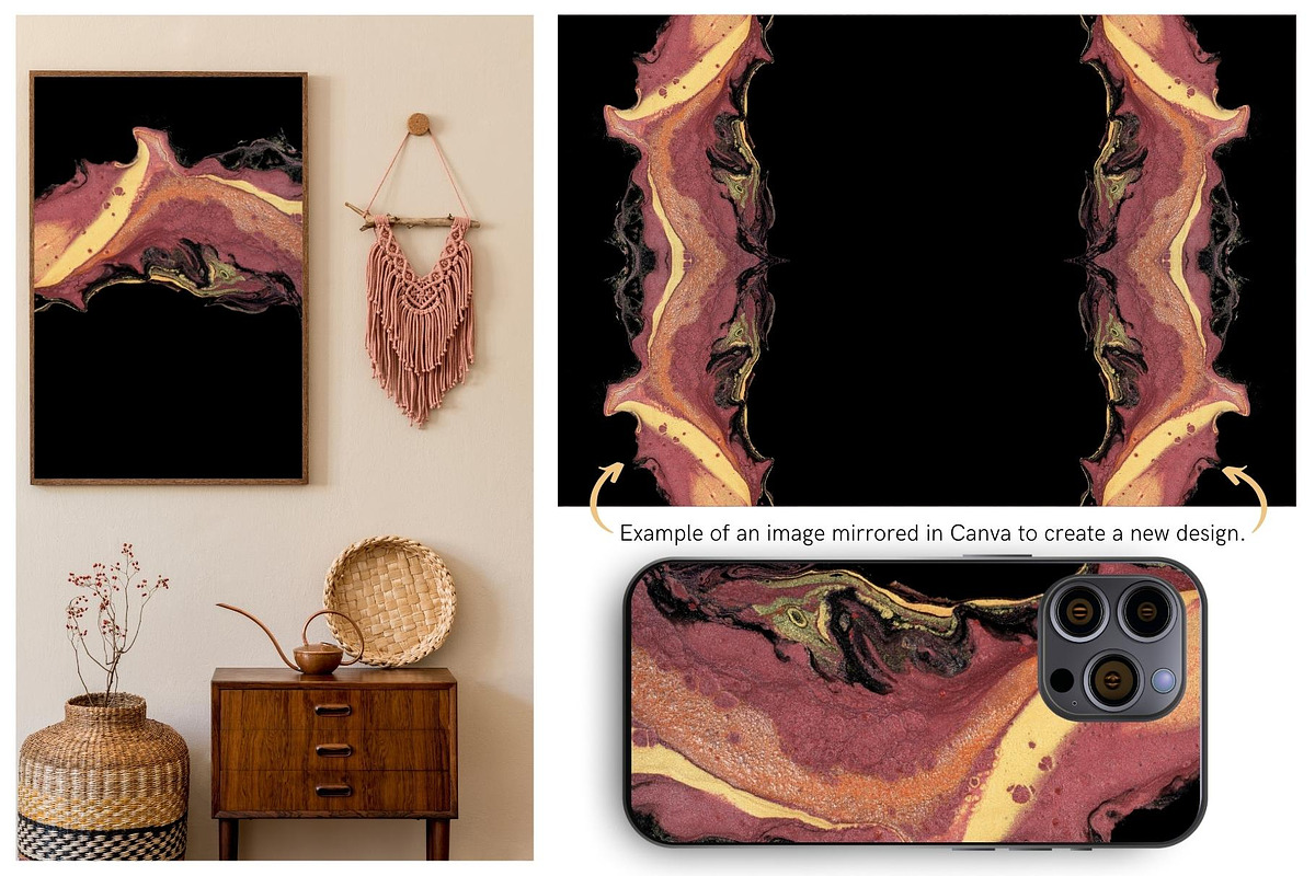 Photo Bundle of Abstract Paintings, a Wallpaper Photo by Susan Wilkinson (Photo 8 of 14)