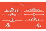 Vintage set. Floral elements for, a Decorative Illustration by RODINA (Thumbnail 1 of 3)