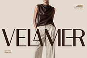 Velamer Modern Minimalist Serif Font, a Serif Font by Rasio Studio (Thumbnail 1 of 9)