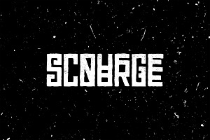 Scourge Typeface, a Font by Tugcu Design Co.