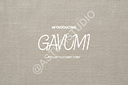 Gavumi – Elegant Modern Serif Font, a Font by Astuti Studio (Thumbnail 1 of 16)