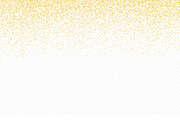 Golden glitter confetti background, a Decorative Illustration by Yayasya (Thumbnail 1 of 3)