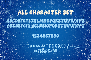 Hello Winter Is A Retro Groovy Font