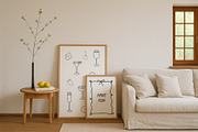 Whimsy Wedding Line Art Illustration, a Decorative Illustration by Yuliia Lashevska (Thumbnail 2 of 10)
