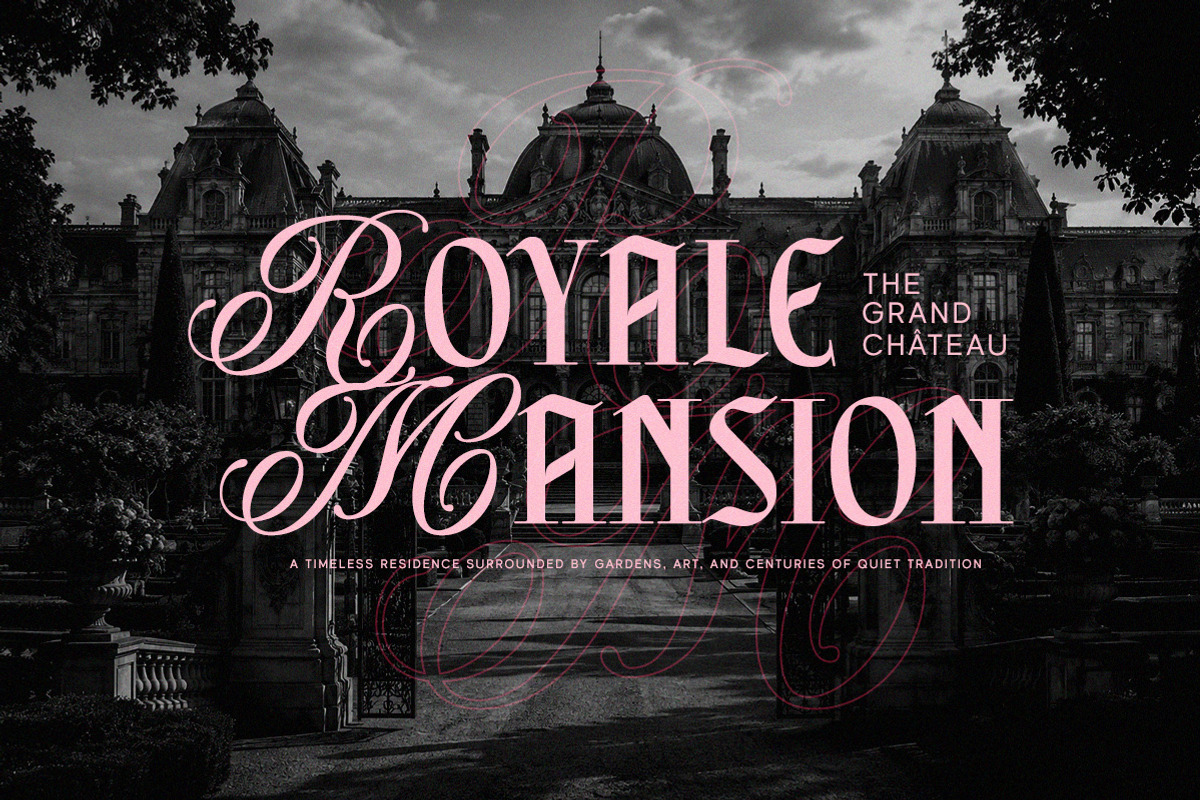 Eldoria Maison Luxury Mixed Font, a Script Font by Letterhend Studio (Photo 8 of 9)
