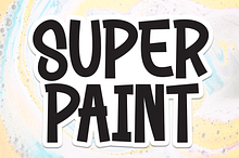 Super Paint | Script Font