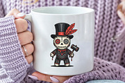 Halloween Gothic Voodoo Doll PNG, an Illustration by CraftArtStudio (Thumbnail 3 of 4)