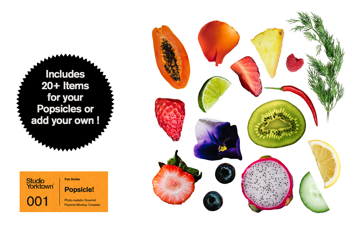 Popsicle! Ice Pop Mockup Template, a Product Mockup by Studio Yorktown (Photo 5 of 7)
