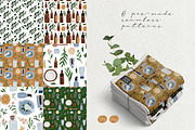 Organic cosmetics - big collection, an Illustration by Lana Sham (Thumbnail 10 of 15)