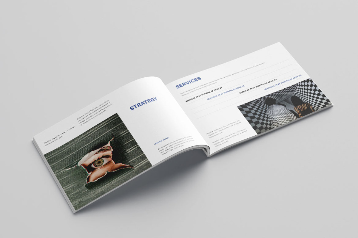 Graphic Design Portfolio Vol.19, a Brochure Template by Bewalrus Studio (Photo 6 of 11)