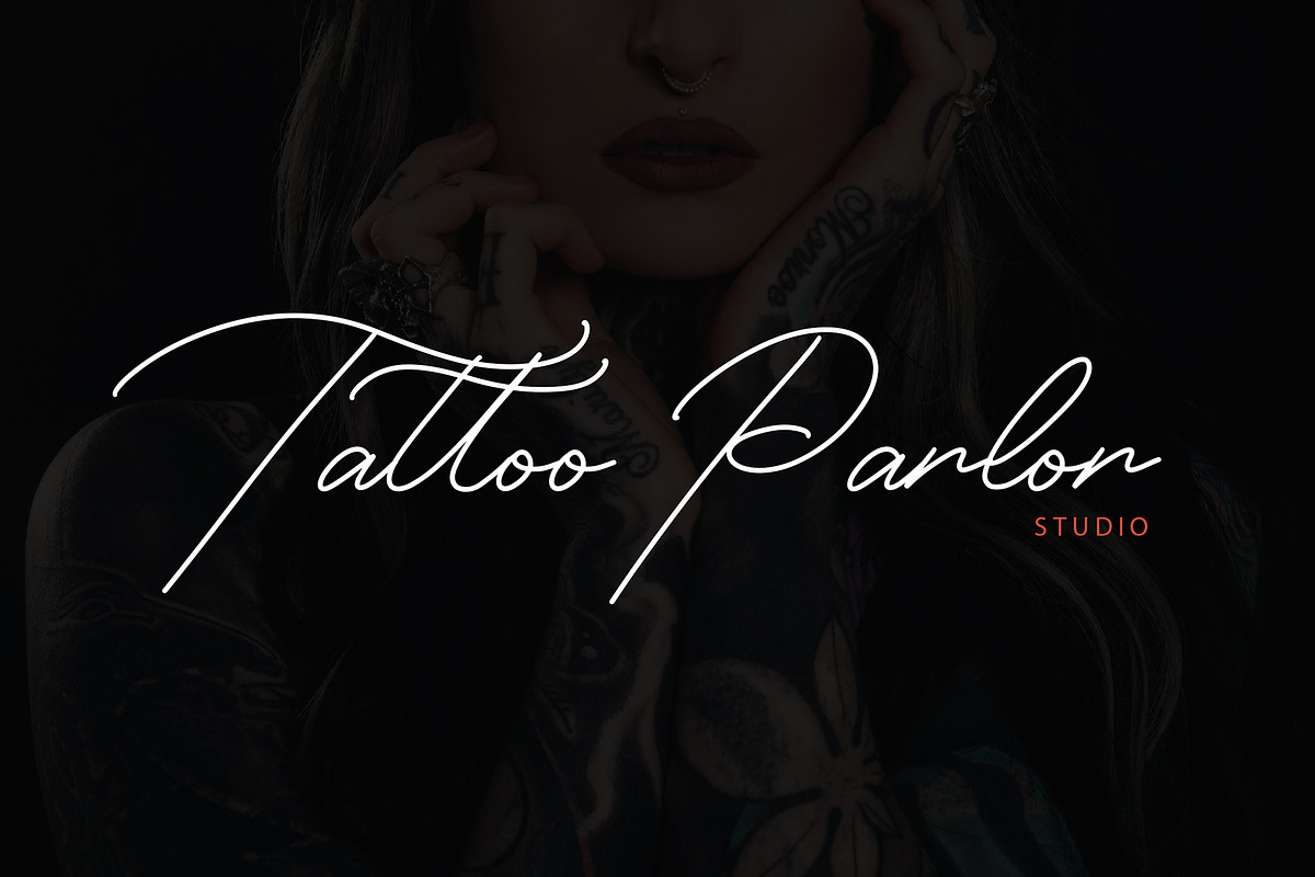 Scarborough Modern Calligraphy Font preview 3