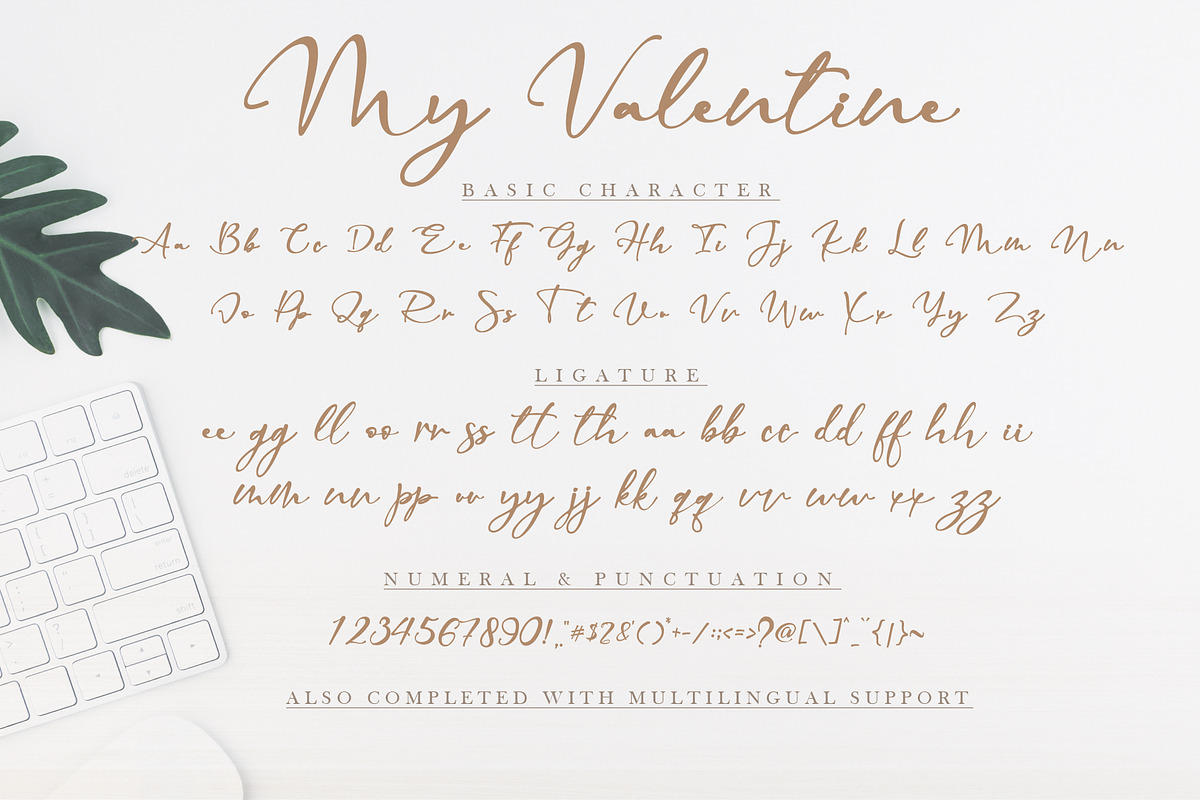 My Valentine, a Script Font by Letterara (Photo 9 of 11)
