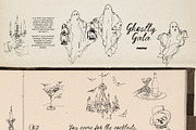 Ghostly Gala: Halloween Clipart, a Decorative Illustration by Purple (Thumbnail 7 of 11)