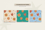 Wild Cats Clipart Set, an Animal Illustration by Irina Ostapenko (Thumbnail 4 of 6)