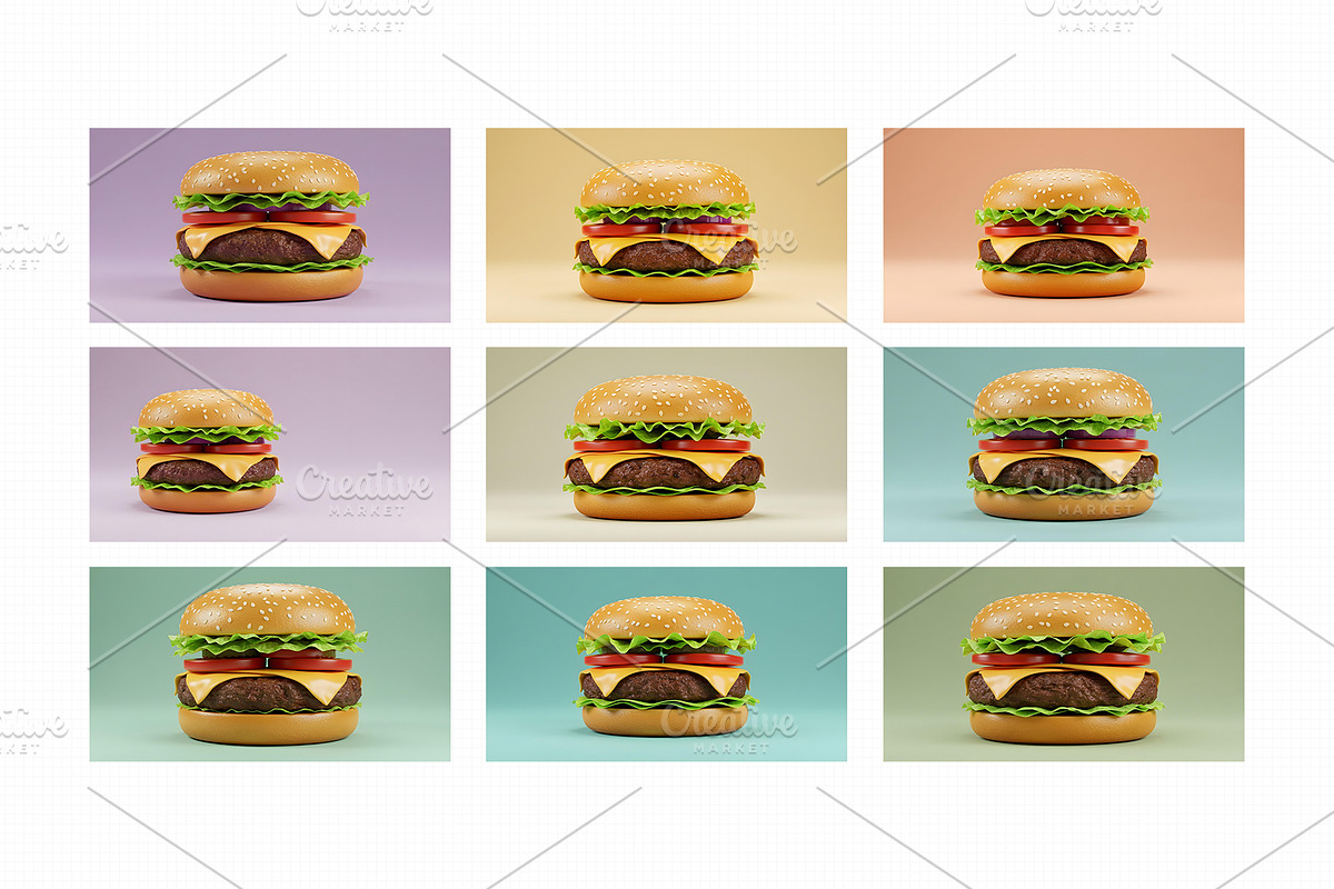 35 Realistic Burger Stock Photos for, a Food & Drink Photo by Beshr Abdulhadi (Photo 4 of 6)