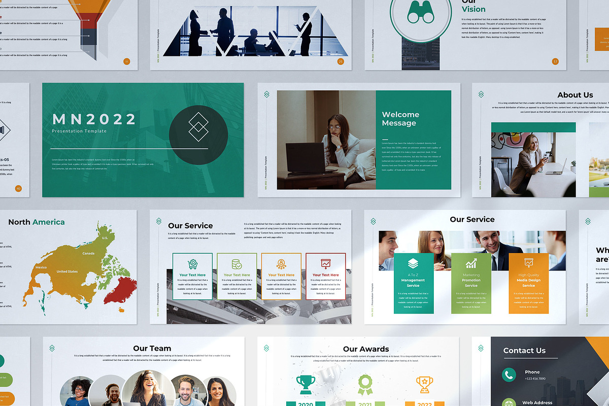 Best Business Presentation Bundle, a Presentation Template by WhiteGraphic (Photo 42 of 74)