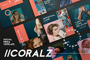 CORALZ - Social Media Template + Sto, a Social Media Template by Dirtytemp Studio (Thumbnail 1 of 5)