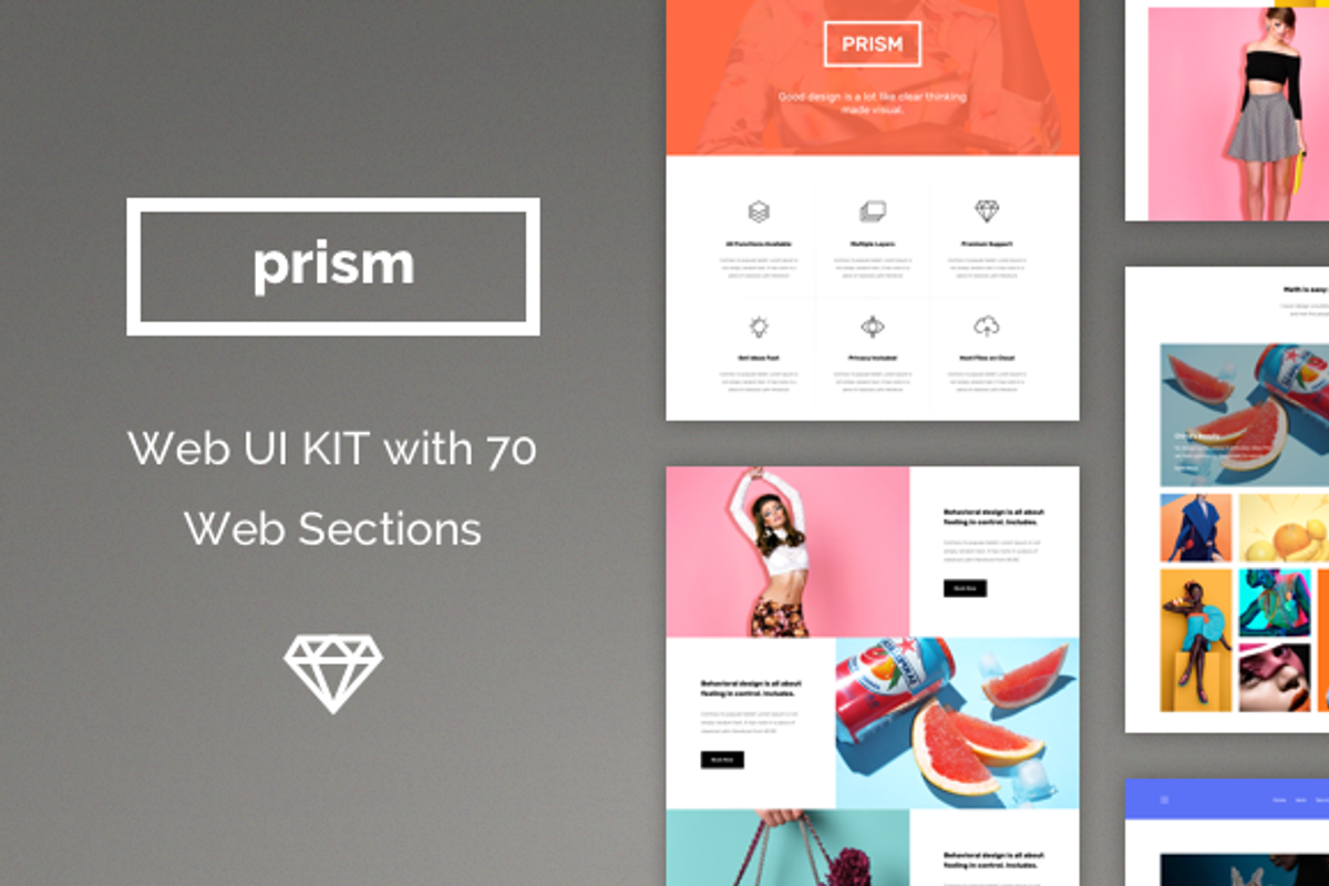 Prism Web Theme Template, a Websites & App Template by Designerbundle (Photo 1 of 2)