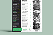 Food Menu Template Design, a Brochure Template by MightyDesign (Thumbnail 5 of 8)