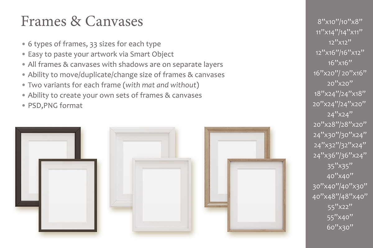 RUSTIC CHRISTMAS Frames Mockup, a Poster Template by MyHomeMockups (Photo 7 of 7)