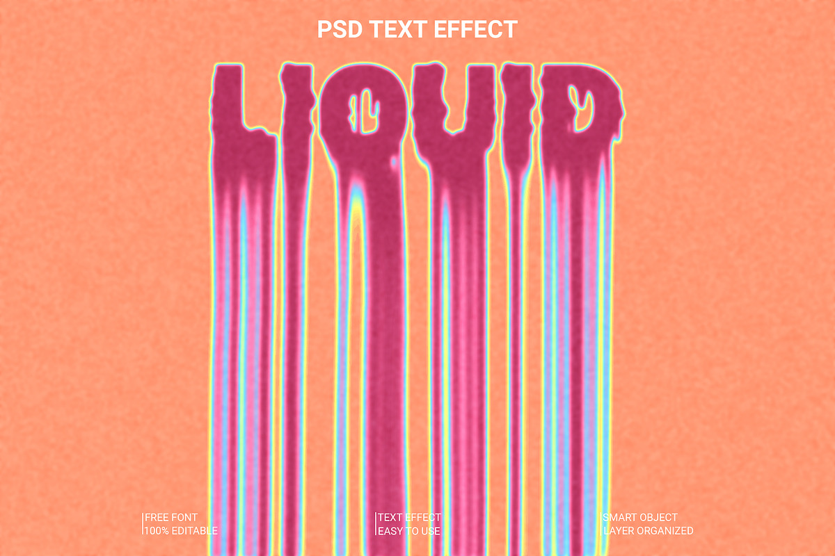 Pink Dripping Text Effect Template, a Layer Style Add-On by Imamul001