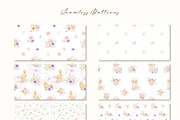 Cottage spring watercolor animals, a Decorative Illustration by ElenaPlatovaArt (Thumbnail 5 of 20)
