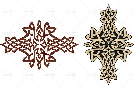 Celtic tattoo pattern