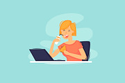People eat., a Food Illustration by Podis (Thumbnail 7 of 9)