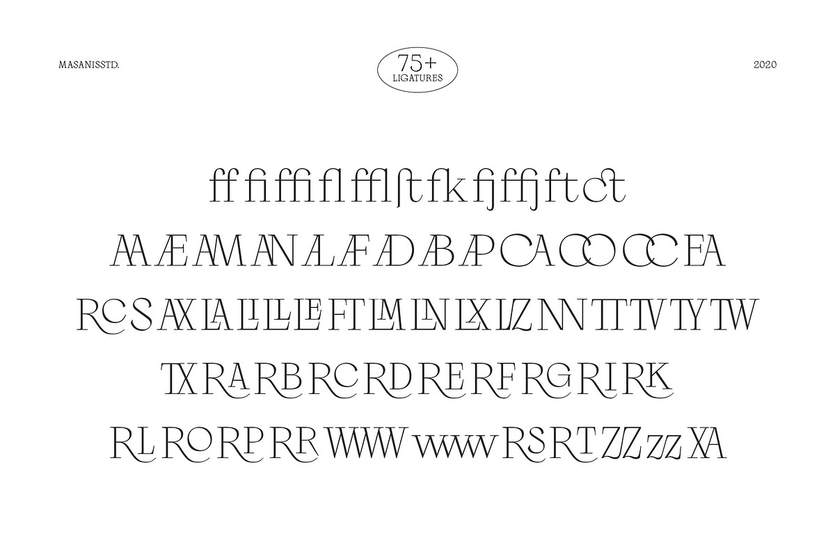 Palmire - Modern Serif Typeface, a Serif Font by Masanis (Photo 14 of 17)