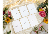 Set of 5x7 Cards Mockup, a Product Mockup by TatiMockup (Thumbnail 2 of 4)