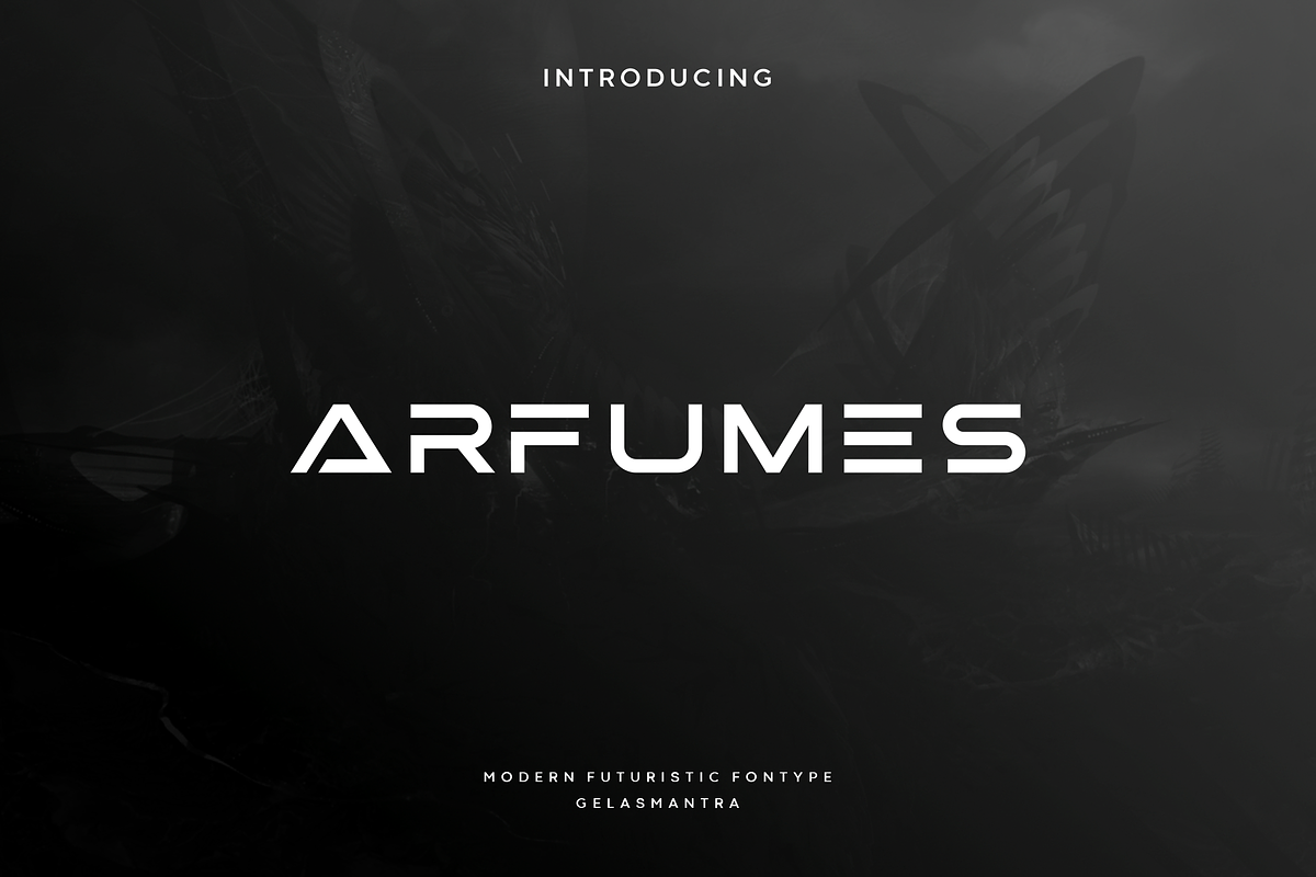 Arfumes, a Font by garismantra (Photo 1 of 4)