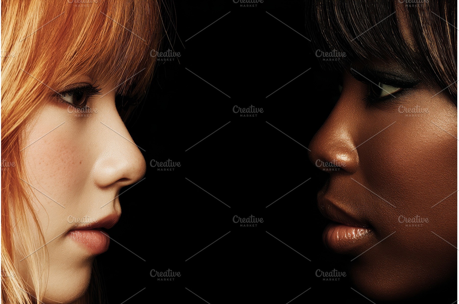 Several females with facial freckles, a Person Photo by ZinetroN