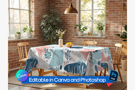 Table setting mockup, an Advertising Mockup by Rami's Mockups