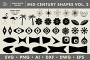 Mid-Century Shapes - Volume 2, an Object Graphic by Brian Ritter Design (Thumbnail 1 of 2)