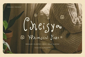 Cheisya - Whimsical Font