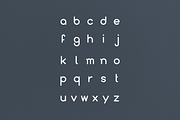 Neptune | A minimalistic font design, a Sans Serif Font by matteomueller (Thumbnail 2 of 7)