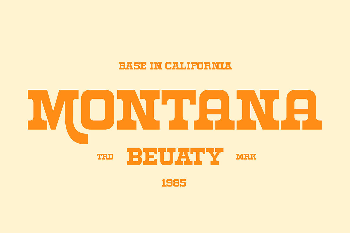 Roger Display Retro Western Font, a Serif Font by RantautypeStudio (Photo 9 of 15)