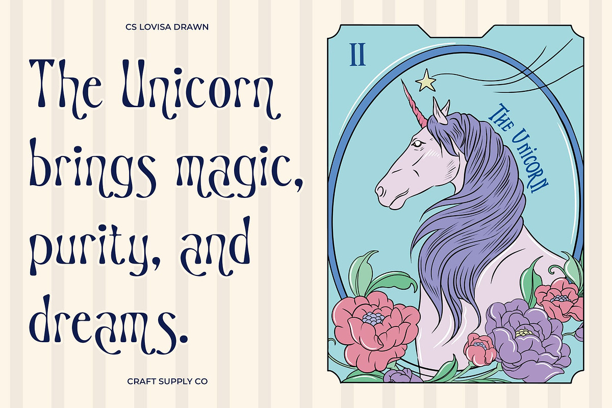 CS Lovisa Drawn, a Sans Serif Font by Craft Supply Co. (Photo 7 of 8)