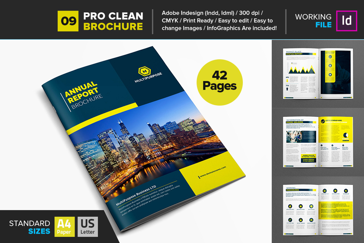 Annual Report BIG Bundle 01, a Brochure Template by Layout Design (Photo 6 of 21)