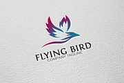 Flying Bird, a Branding & Logo Template by Twelve.std (Thumbnail 1 of 3)