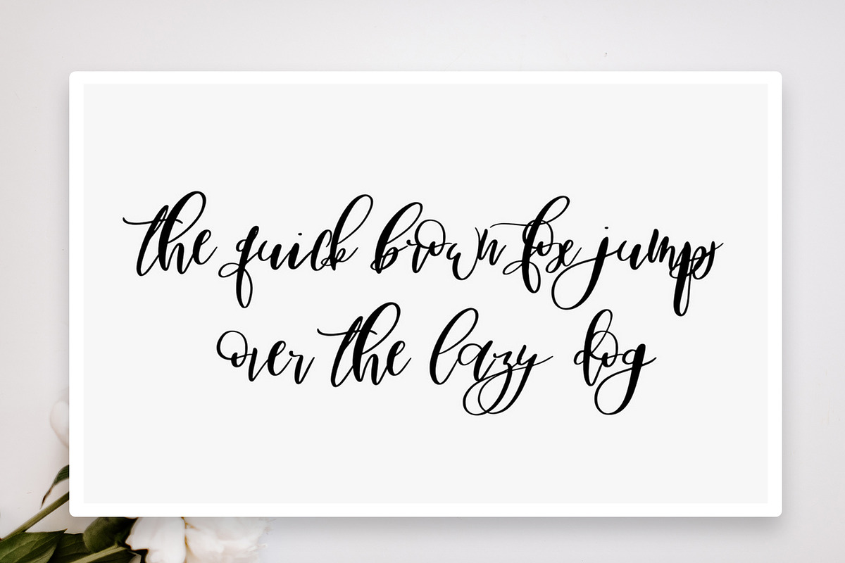 San Francisco Font, a Script Font by The Besotted Co (Photo 13 of 14)